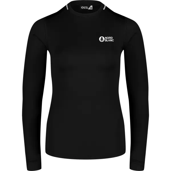  Ženska termo majica NORDBLANC LIGHTWEIGHT NBBLD7974 ČRNA 
