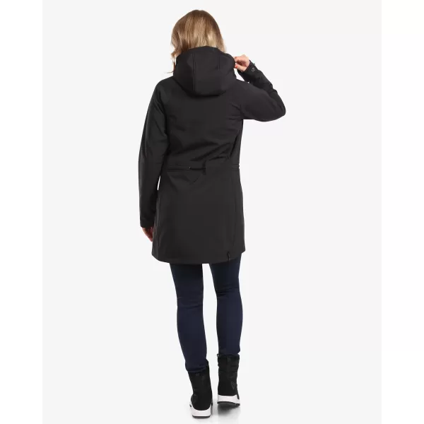  Ženski softshell plašč KILPI LASIKA-W WL0136KI ČRNA 