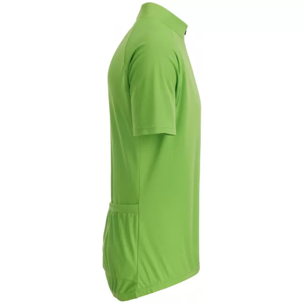  Moški kolesarski dres ALTISPORT NoPrint NP/ALM215NJ ZELENA LIMETA 