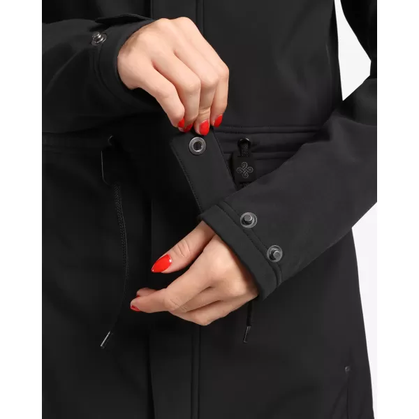  Ženski softshell plašč KILPI LASIKA-W WL0136KI ČRNA 
