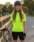 Ženski kolesarski dres ALTISPORT NoPrint NP/ALW115NJ SVETLO RUMENA