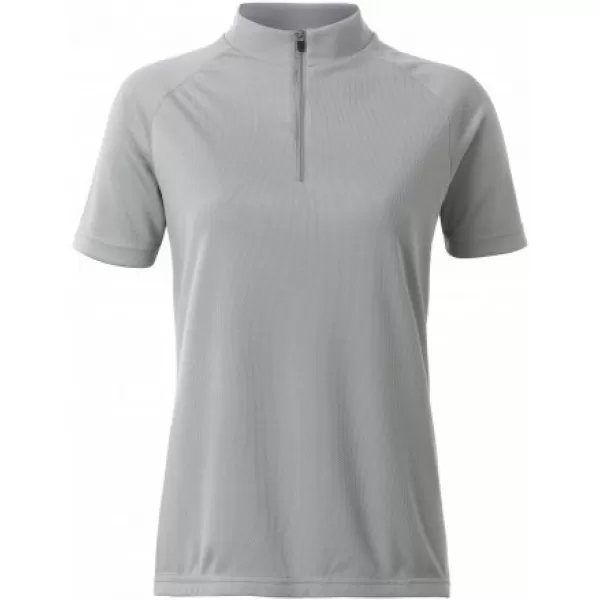  Ženski kolesarski dres ALTISPORT NoPrint NP/ALW115NJ SREBRO 