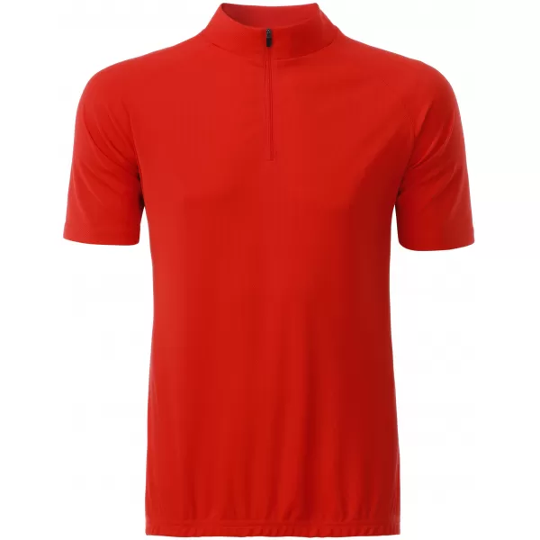  Moški kolesarski dres ALTISPORT NoPrint NP/ALM215NJ SVETLO ORANŽNA 