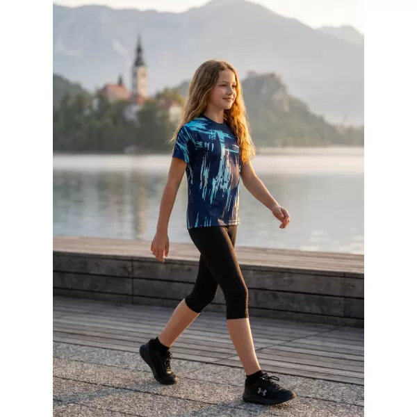  Otroška premium funkcionalna majica ALTISPORT VOJ/ALK010TR01 KRALJEVSKO MODRA 