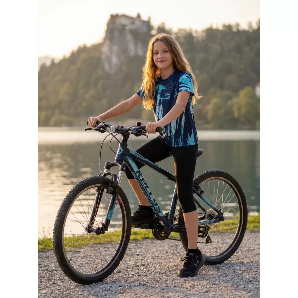  Otroška premium funkcionalna majica ALTISPORT VOJ/ALK010TR01 KRALJEVSKO MODRA 