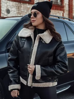 Ženska jakna DSTREET SHEREB ČRN