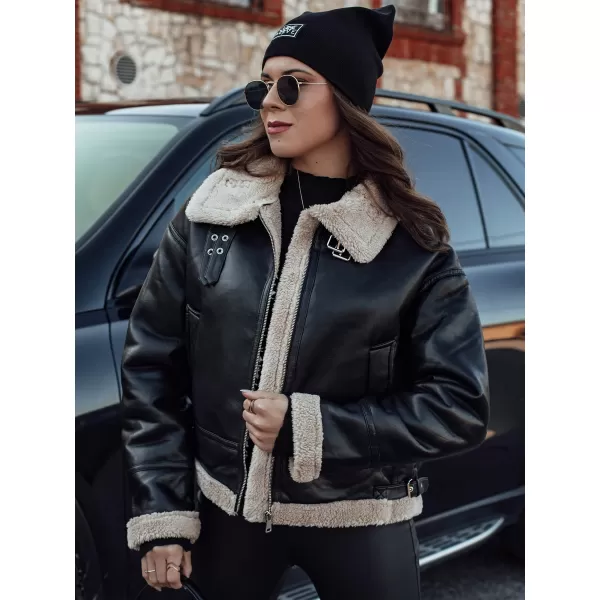  Ženska jakna DSTREET SHEREB ČRN 
