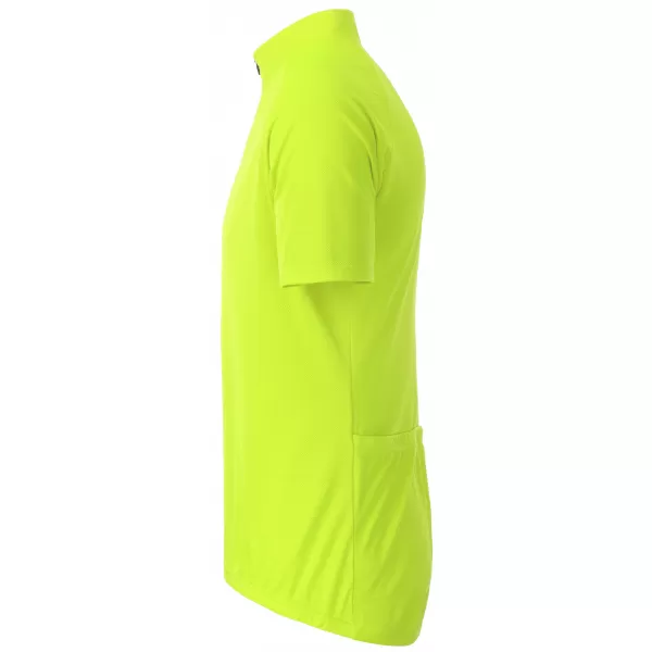  Moški kolesarski dres ALTISPORT NoPrint NP/ALM215NJ SVETLO RUMENA 