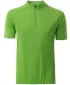Moški kolesarski dres ALTISPORT NoPrint NP/ALM215NJ ZELENA LIMETA