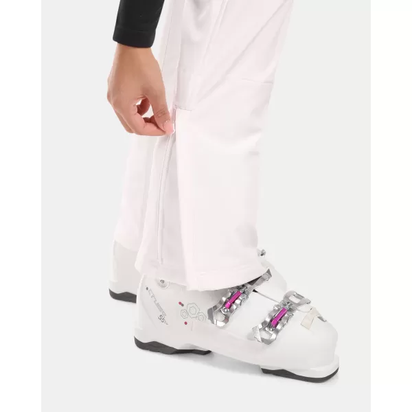  Ženske softshell smučarske hlače KILPI DIONE-W WL0408KI BELA 