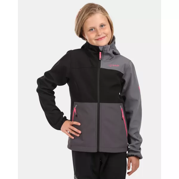  Dekliška softshell jakna KILPI RAVIA-J WJ0113KI ČRNA 