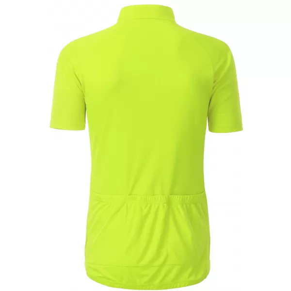  Moški kolesarski dres ALTISPORT NoPrint NP/ALM215NJ SVETLO RUMENA 