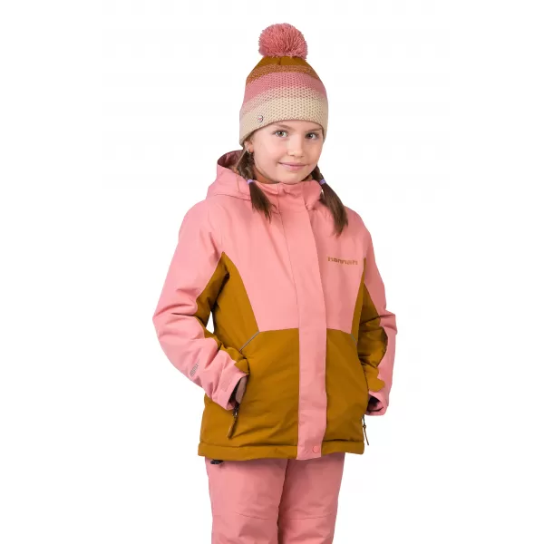  Otroška jakna HANNAH VALA JR ROZETA/ZLATO RJAVA 