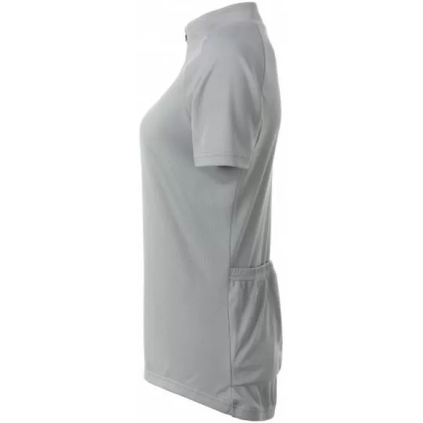  Ženski kolesarski dres ALTISPORT NoPrint NP/ALW115NJ SREBRO 