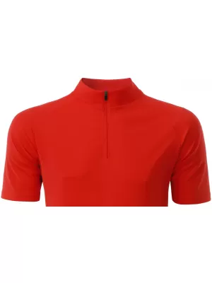 Moški kolesarski dres ALTISPORT NoPrint NP/ALM215NJ SVETLO ORANŽNA