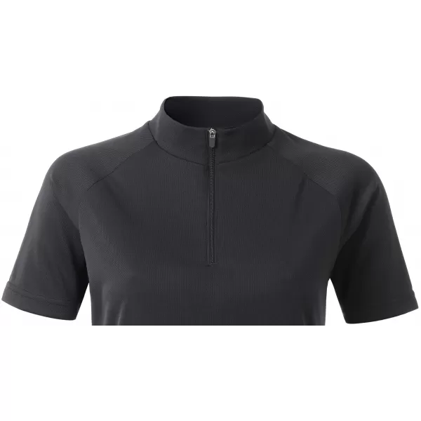  Ženski kolesarski dres ALTISPORT NoPrint NP/ALW115NJ ČRNA 