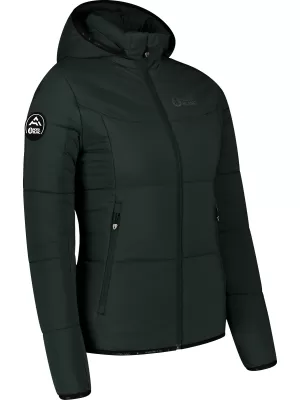 Ženska zimska jakna NORDBLANC ICEFLOES NBWJL8075 TEMNO ZELENA