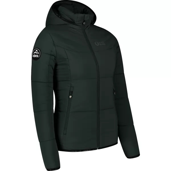  Ženska zimska jakna NORDBLANC ICEFLOES NBWJL8075 TEMNO ZELENA 