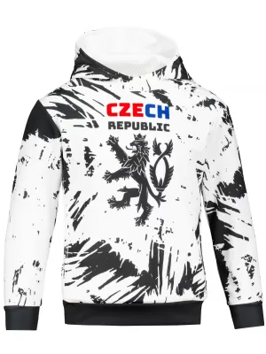 Otroški premium funkcionalni pulover ALTISPORT VOJ/ALK036MI01 BELA/ČRNA