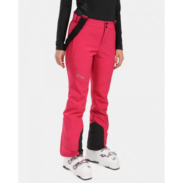  Ženske softshell smučarske hlače KILPI RHEA-W WL0409KI ROZA 
