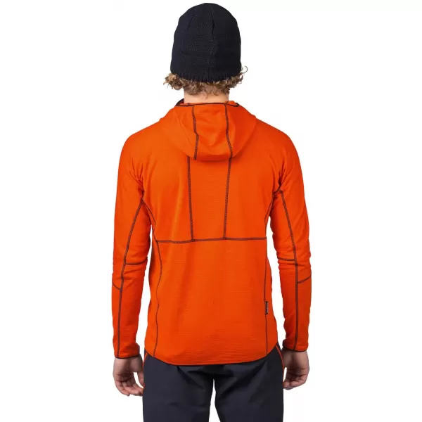  Moški pulover HANNAH NIRO HOODY PIKANTNO POMARANČNO MEL 