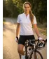 Ženski kolesarski dres ALTISPORT NoPrint NP/ALW115NJ BELA