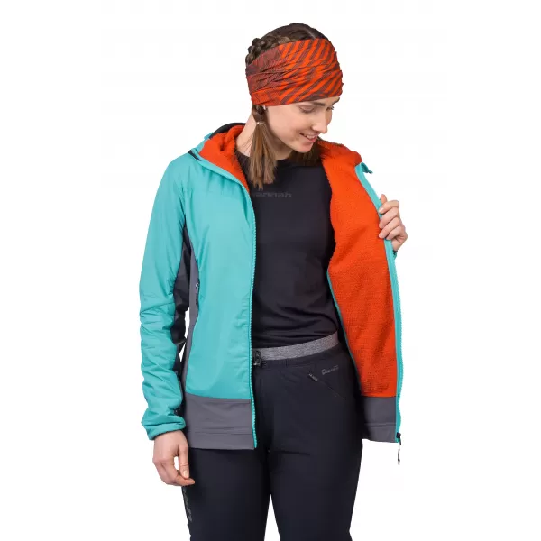  Ženska jakna HANNAH STEEP LATIGO BAY/SIVA ČRTASTA ČRTA 
