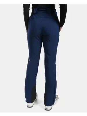 Ženske softshell smučarske hlače KILPI RHEA-W WL0409KI TEMNO MODRA
