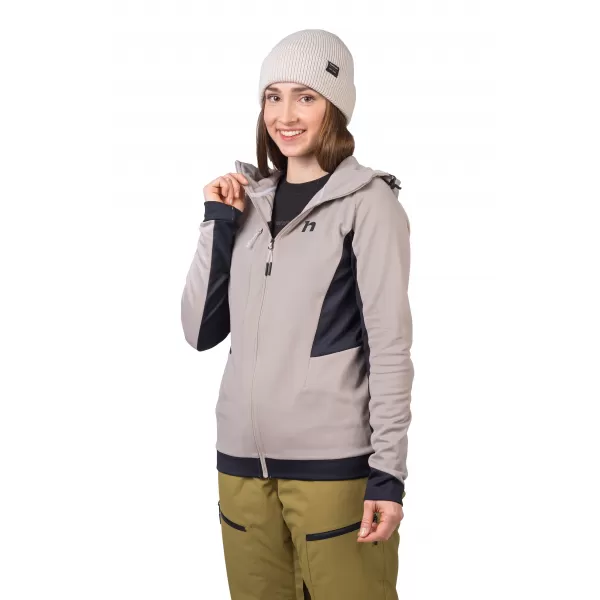  Ženski pulover HANNAH NELA HOODY KOZA/ANTRACIT 