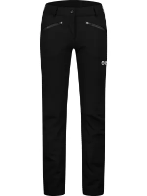 Ženske softshell hlače NORDBLANC BRAVEPATH NBFPL8097 ČRNA