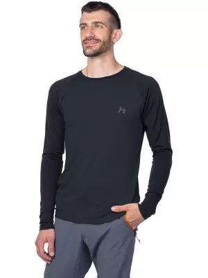 Moška majica z dolgimi rokavi HANNAH TAREGAN L/S ANTRACIT