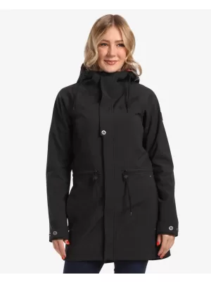 Ženski softshell plašč KILPI LASIKA-W WL0136KI ČRNA