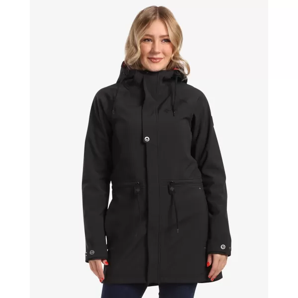  Ženski softshell plašč KILPI LASIKA-W WL0136KI ČRNA 