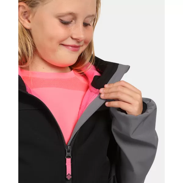  Dekliška softshell jakna KILPI RAVIA-J WJ0113KI ČRNA 