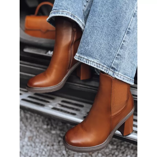  Dame DSTREET STYLOBOOT KARAMELA 