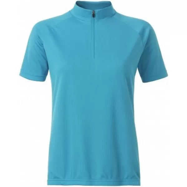  Ženski kolesarski dres ALTISPORT NoPrint NP/ALW115NJ TURKIZNA 