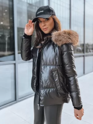 Ženska jakna DSTREET SPARKLE TY3953 ČRN