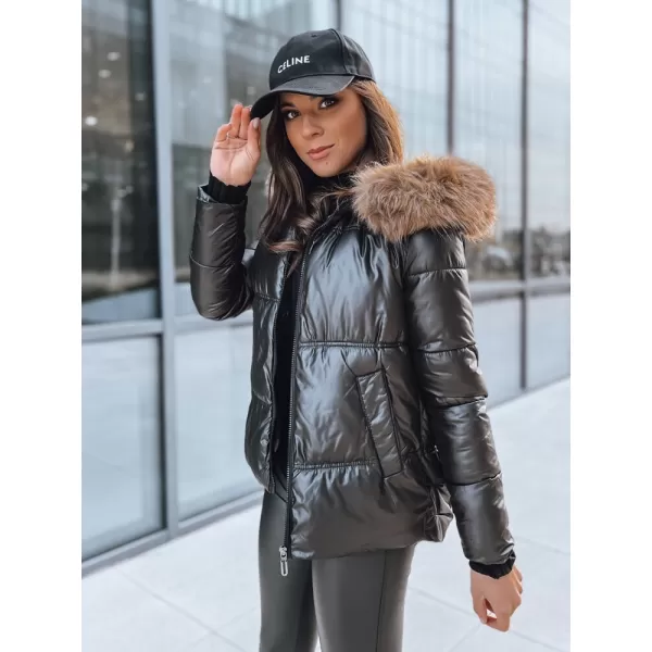  Ženska jakna DSTREET SPARKLE TY3953 ČRN 
