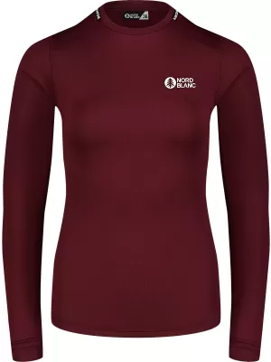 Ženska termo majica NORDBLANC LIGHTWEIGHT NBBLD7974 BORDO