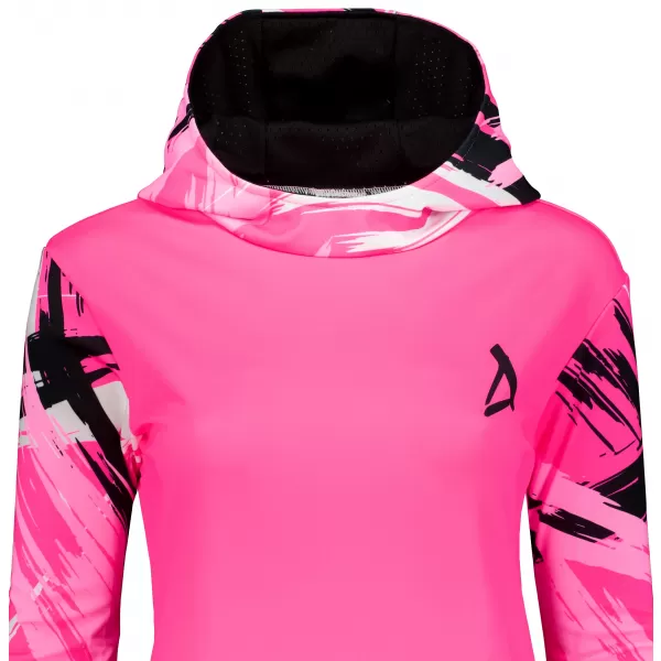  Ženski vrhunski funkcionalni pulover ALTISPORT VOJ/ALW039MI01 FLUO ROZA 