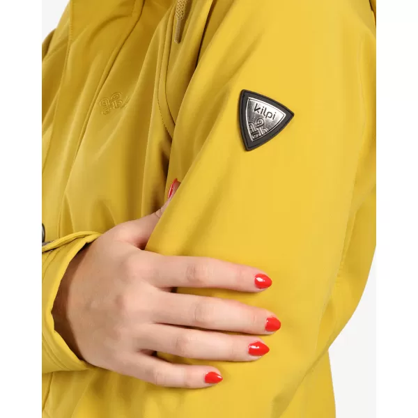  Ženski softshell plašč KILPI LASIKA-W WL0136KI ZLATI 