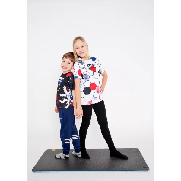  Otroška premium funkcionalna majica ALTISPORT VOJ/ALK036TR01 ČRNA 