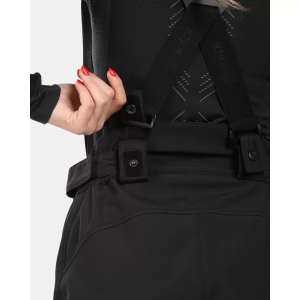  Ženske softshell smučarske hlače KILPI RHEA-W WL0409KI ČRNA 
