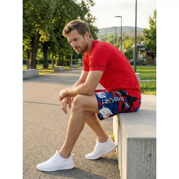  Moške premium funkcionalne kratke hlače brez žepov ALTISPORT VOJ/ALM036KRA02 ČEŠKI 