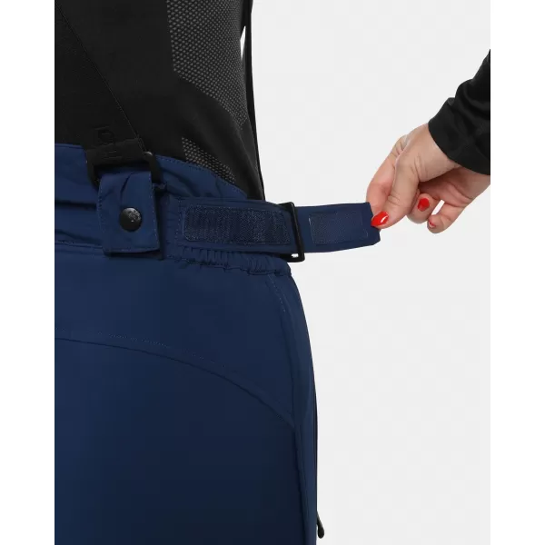  Ženske softshell smučarske hlače KILPI RHEA-W WL0409KI TEMNO MODRA 