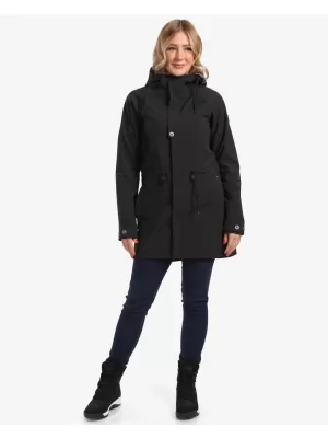 Ženski softshell plašč KILPI LASIKA-W WL0136KI ČRNA