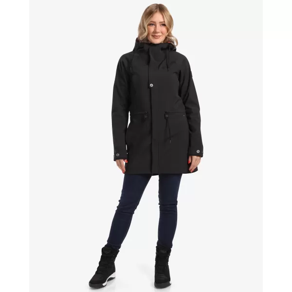  Ženski softshell plašč KILPI LASIKA-W WL0136KI ČRNA 