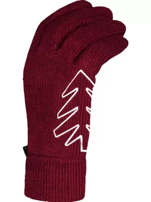 Pletene rokavice NORDBLANC CLUTCH NBWG7853 BORDO