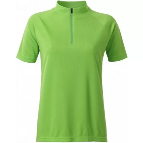 Ženski kolesarski dres ALTISPORT NoPrint NP/ALW115NJ ZELENA LIMETA 