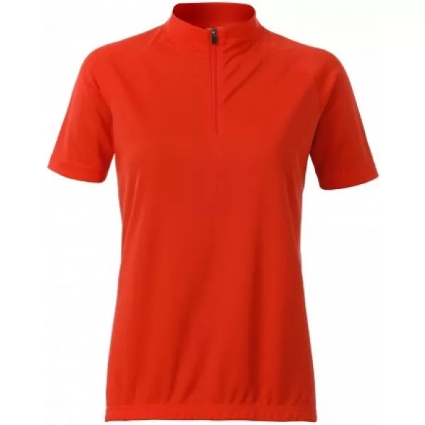  Ženski kolesarski dres ALTISPORT NoPrint NP/ALW115NJ SVETLO ORANŽNA 